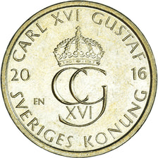 Moeda, Suécia, 5 Kronor, 2016