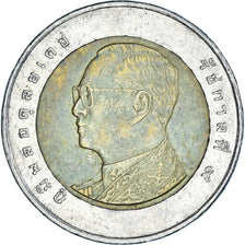 Moneta, Thailandia, 10 Baht, 2008