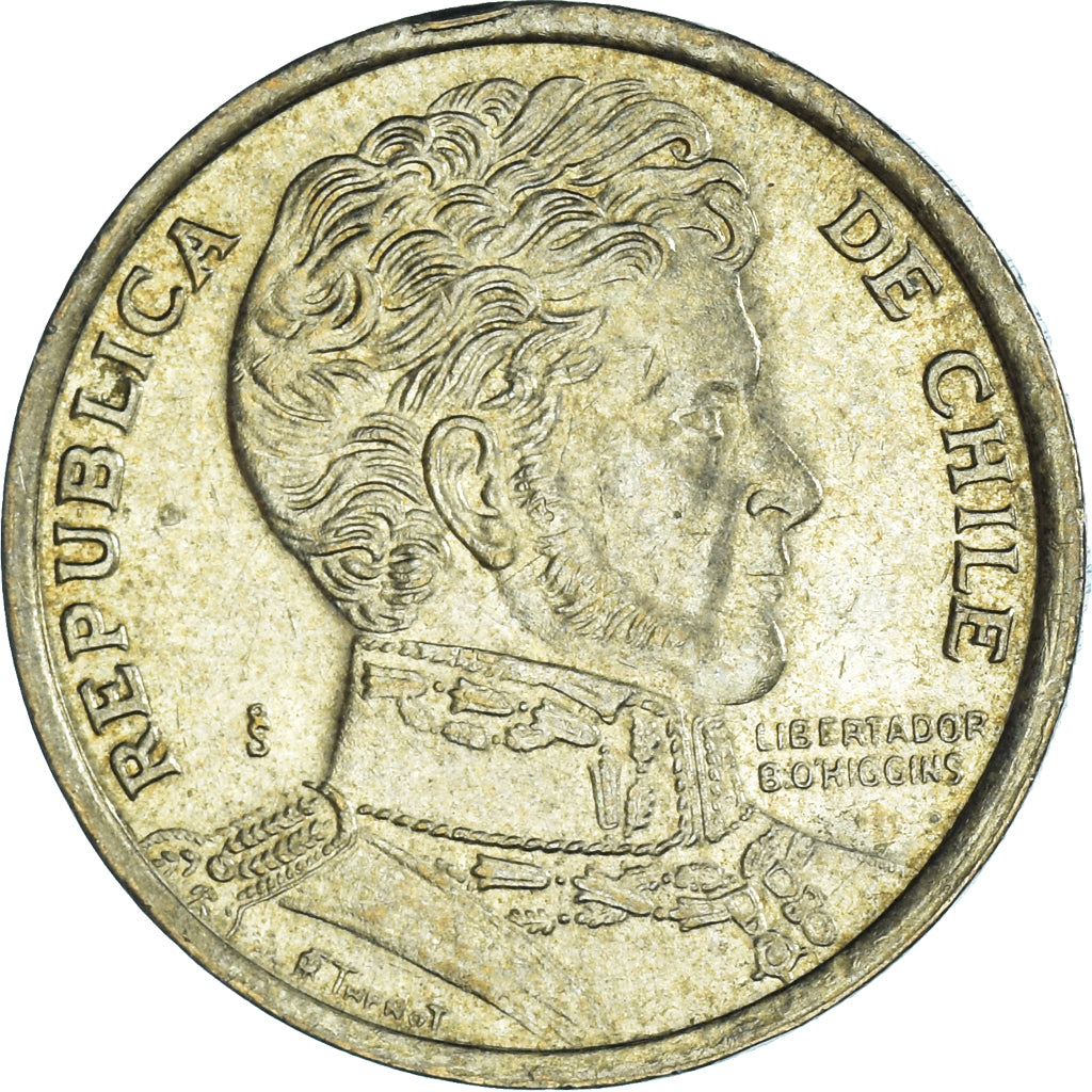 Moneda, Chile, 10 Pesos, 2010