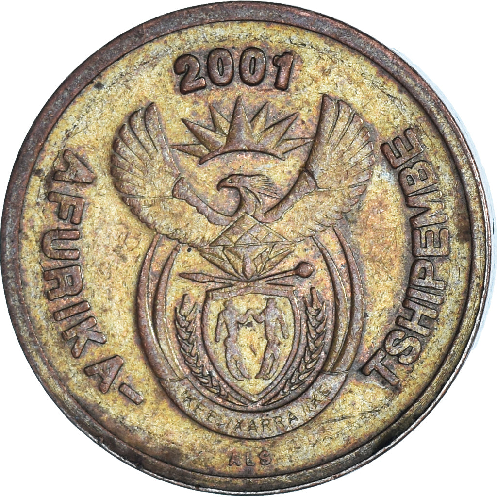 Münze, Südafrika, 2 Cents, 2001