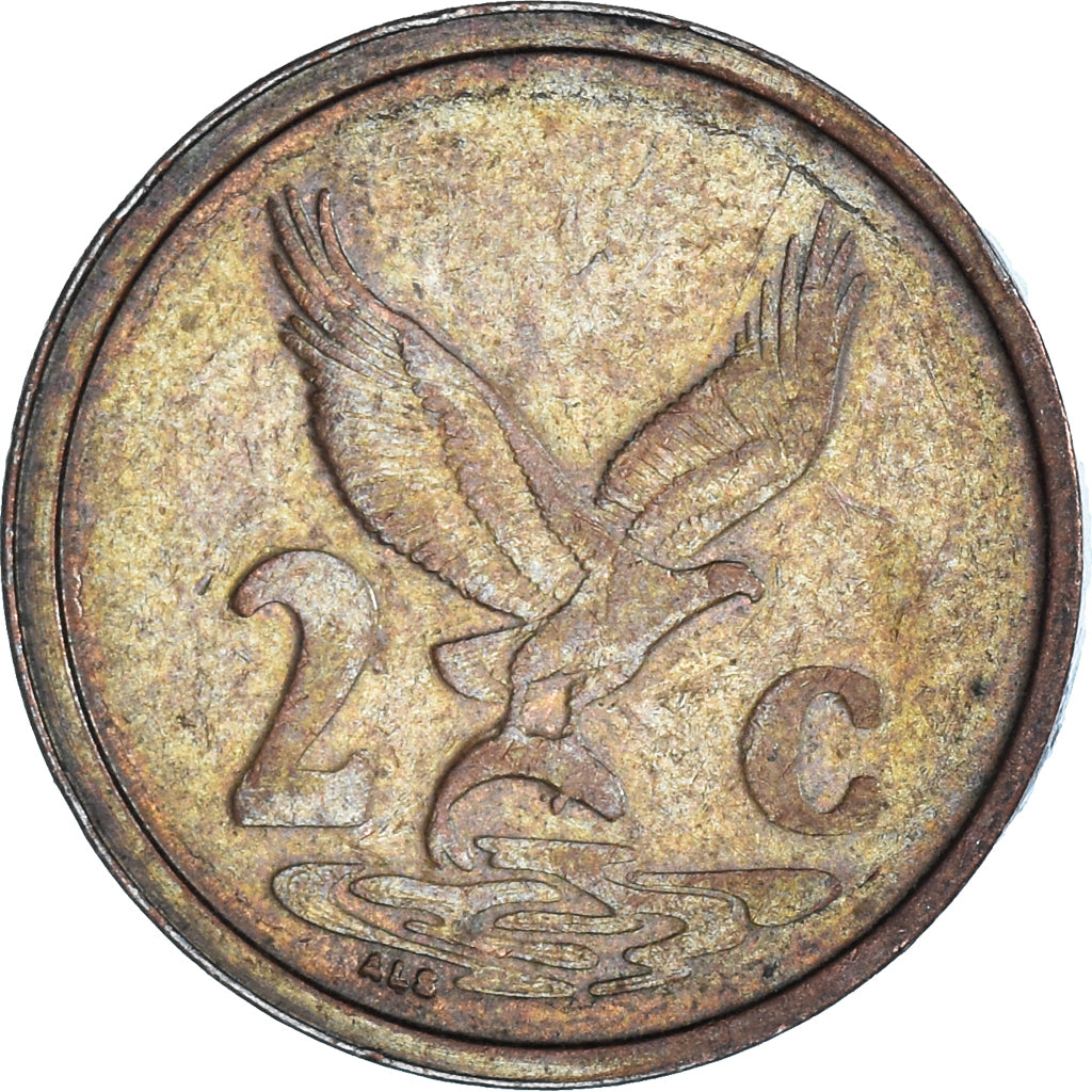 Münze, Südafrika, 2 Cents, 2001