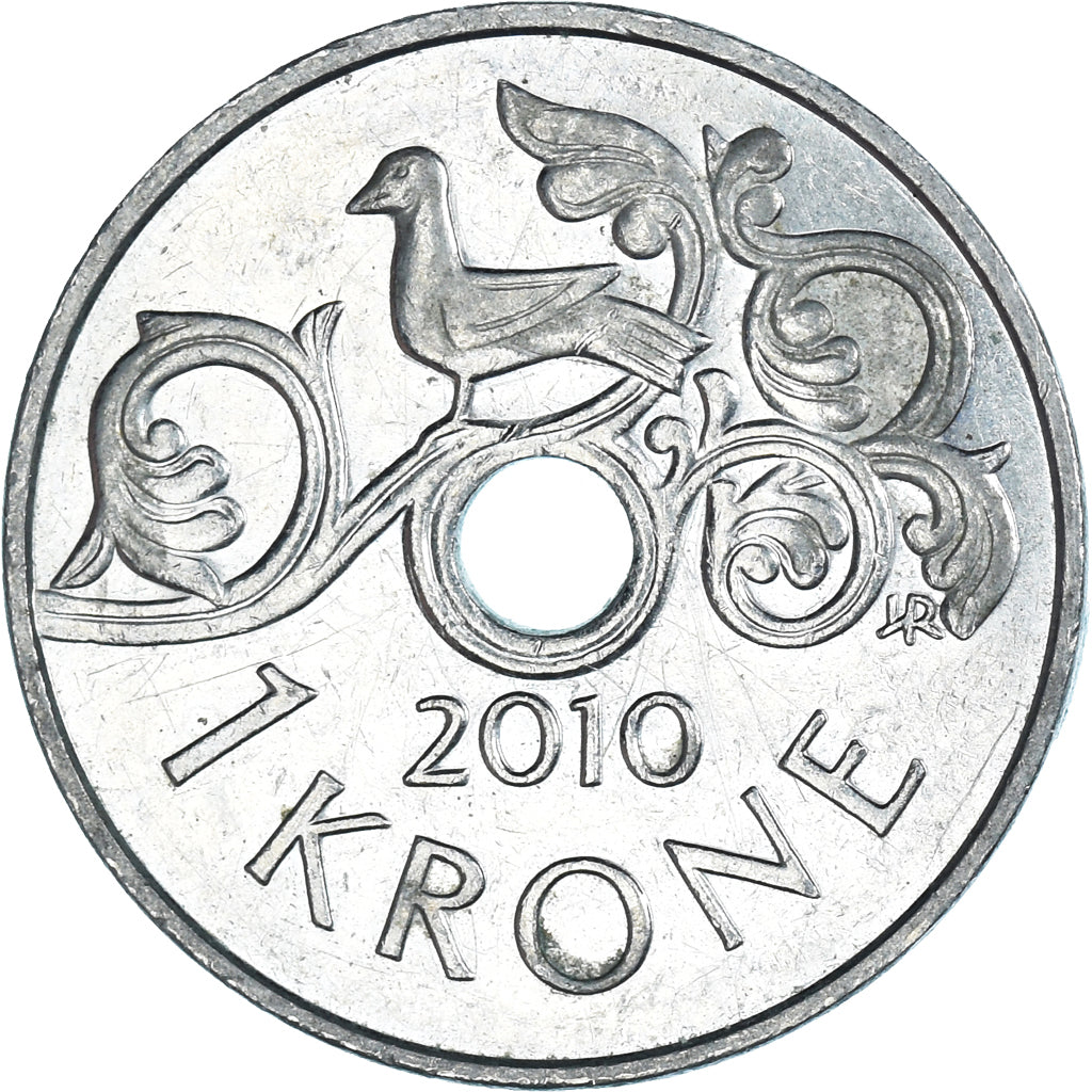 Münze, Norwegen, Krone, 2010
