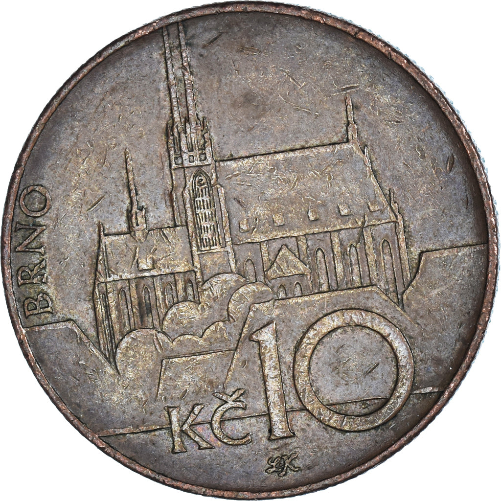 Munten, Tsjechische Republiek, 10 Korun, 2009