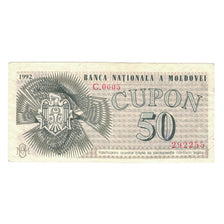 Banknote, Moldova, 50 Cupon, 2005, UNDATED (2005), KM:1, VF(20-25)
