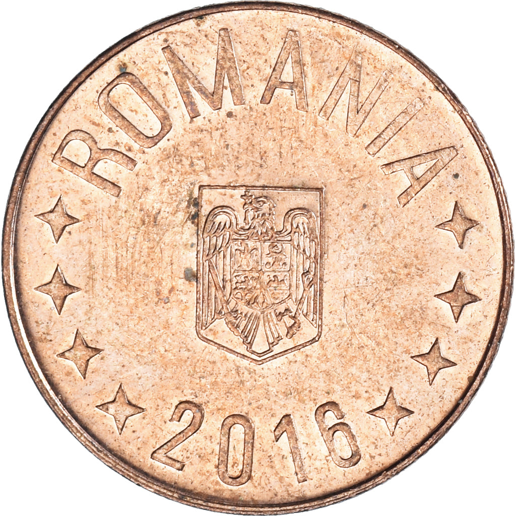 Monnaie, Roumanie, 5 Bani, 2016