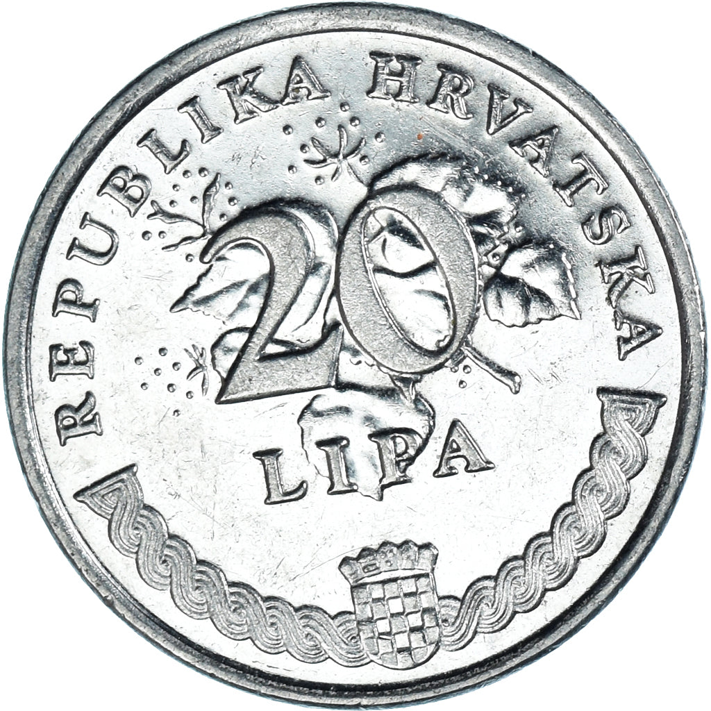 Coin, Croatia, 20 Lipa, 2006