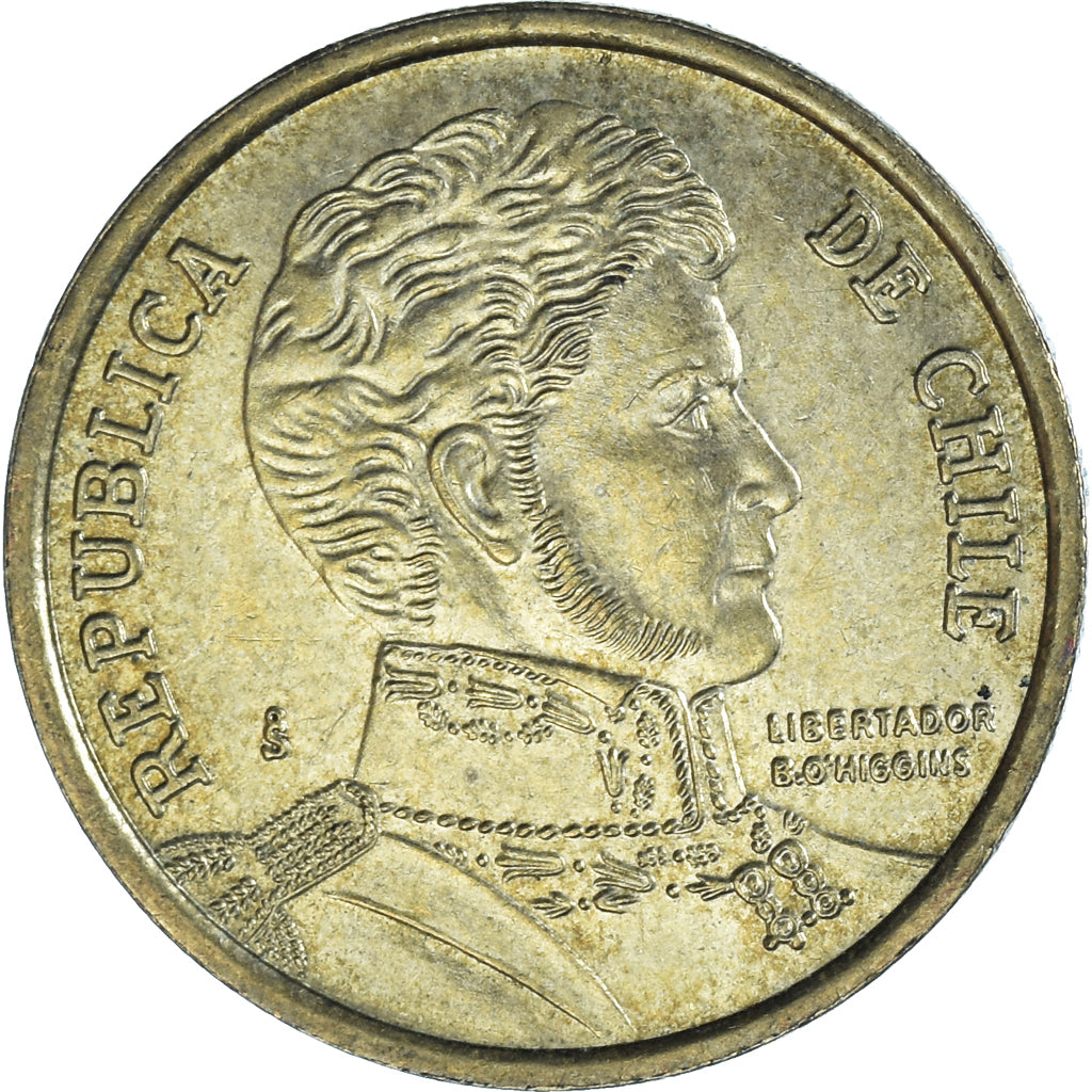 Moneda, Chile, 10 Pesos, 2011