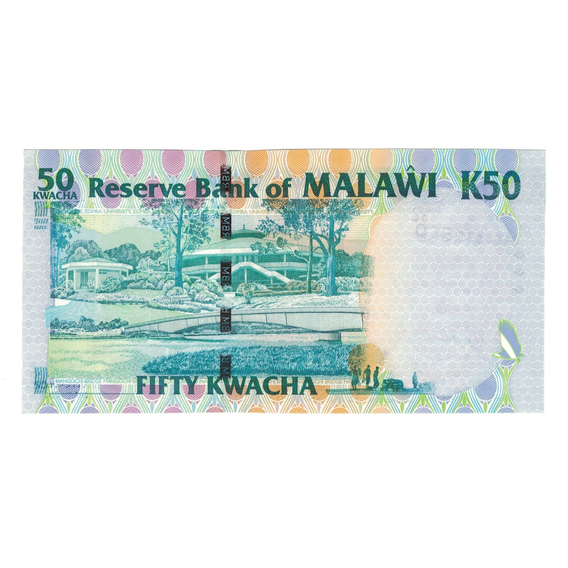 Banknote, Malawi, 50 Kwacha, 2004, 2004-07-06, KM:49, UNC(63)