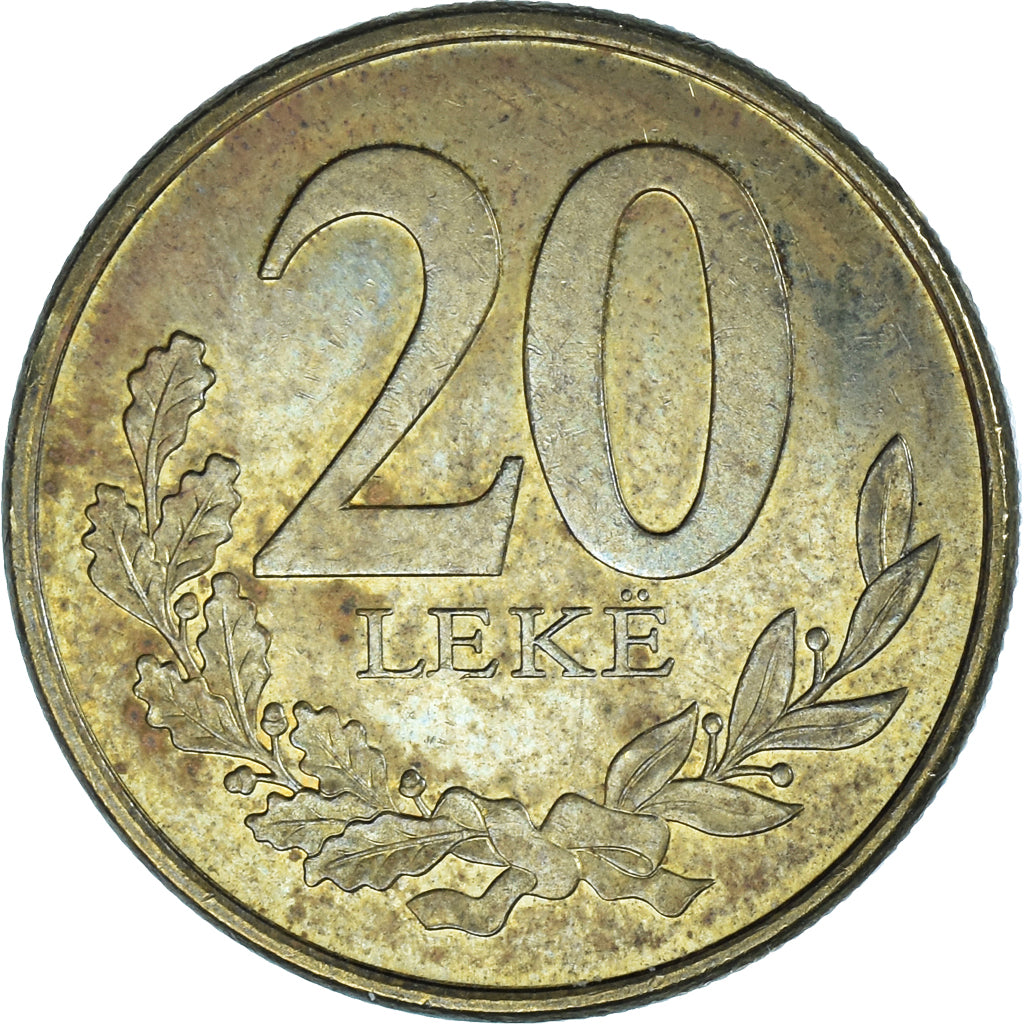 Moneta, Albania, 20 Leke, 2016