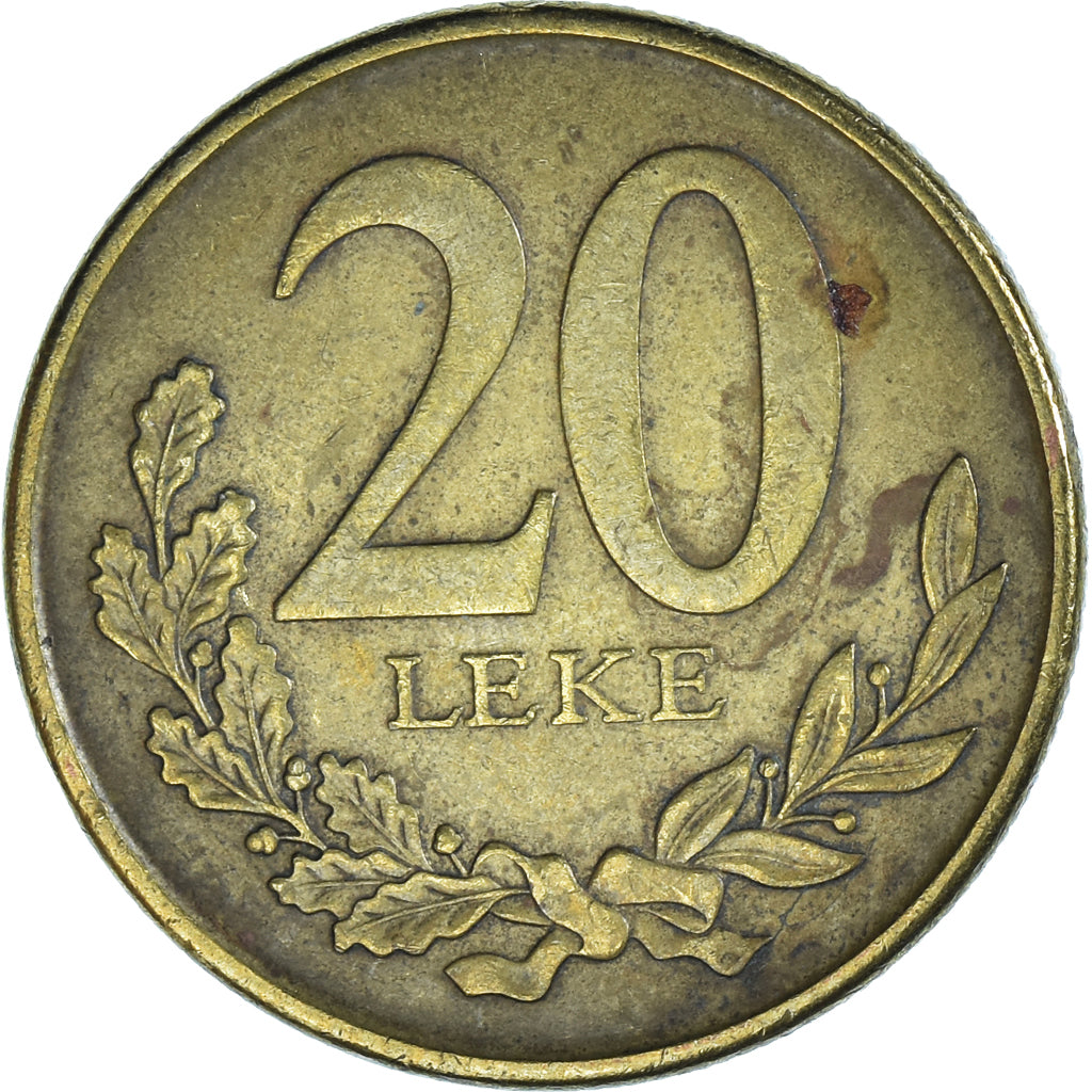 Moneda, Albania, 20 Leke, 2012