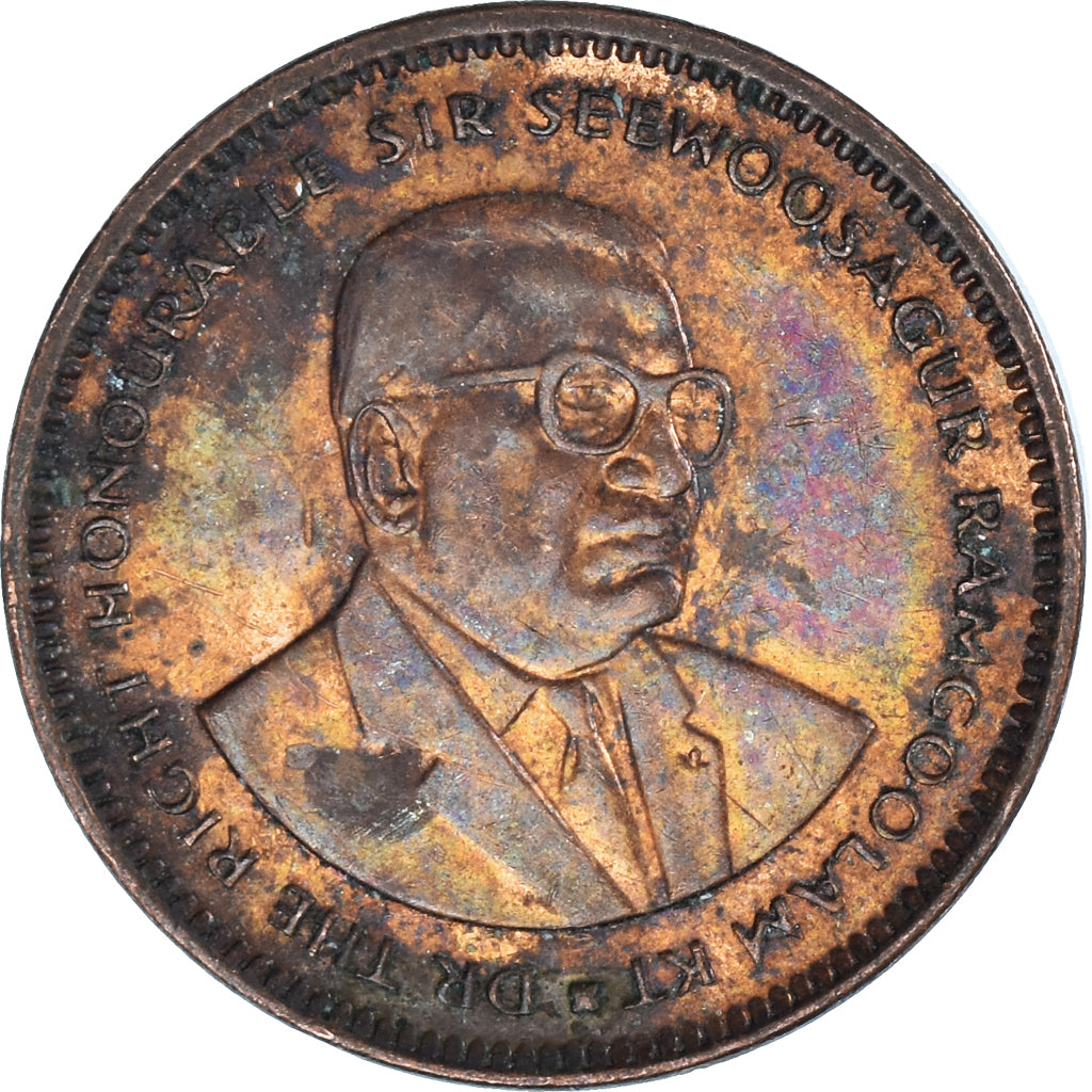 Moneta, Mauritius, 5 Cents, 2010