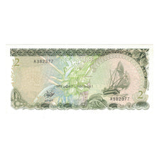 Banknote, Maldives, 2 Rufiyaa, 1983, 1983-10-07, KM:9a, UNC(65-70)
