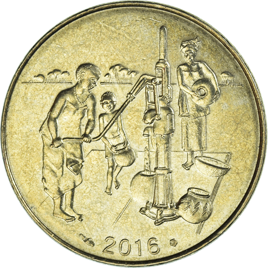 Coin, West African States, 10 Francs, 2016