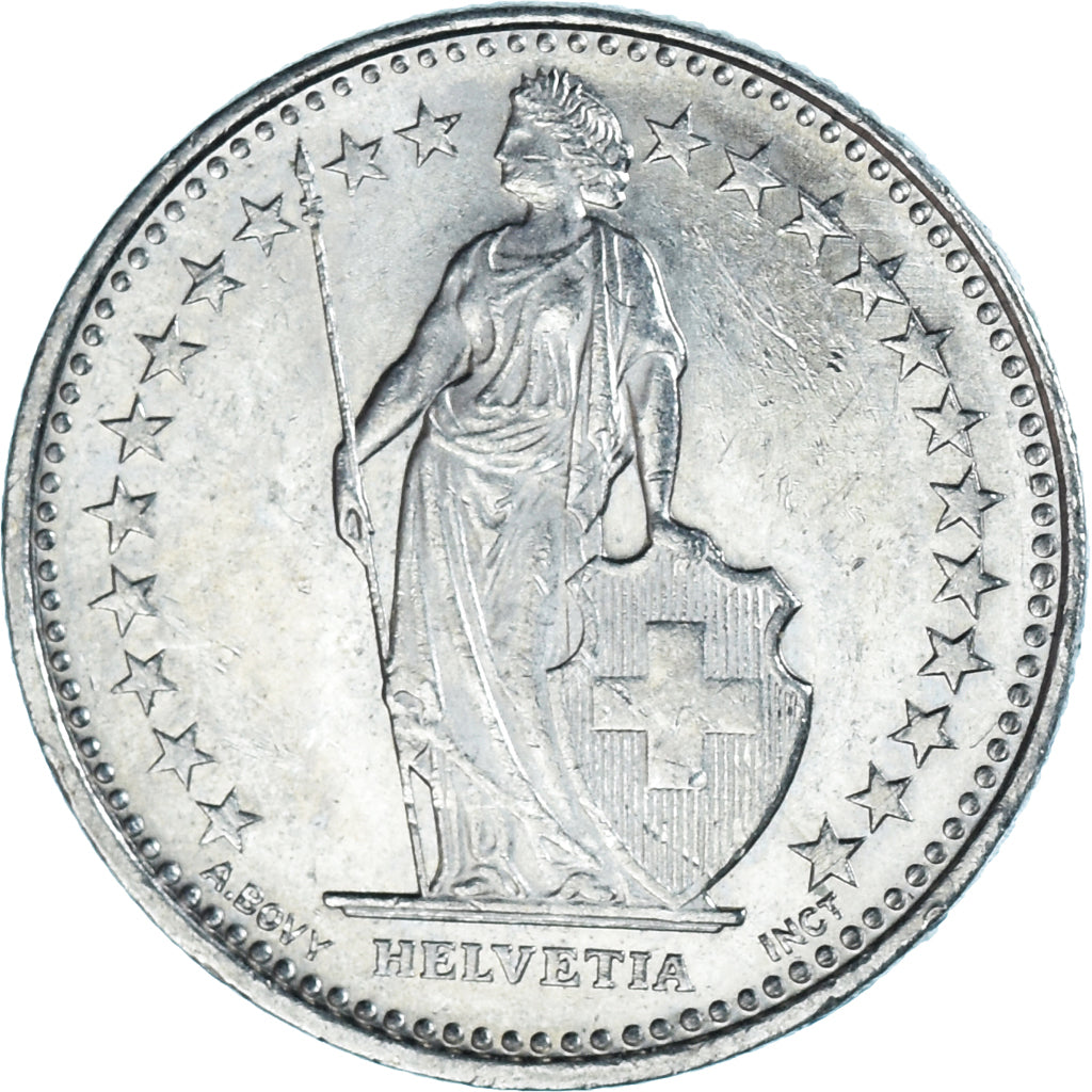 Coin, Switzerland, 1/2 Franc, 2012