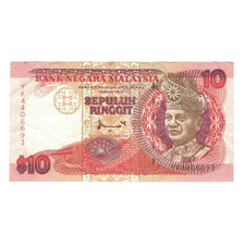 Banknot, Malezja, 10 Ringgit, Undated (1989), KM:29, EF(40-45)