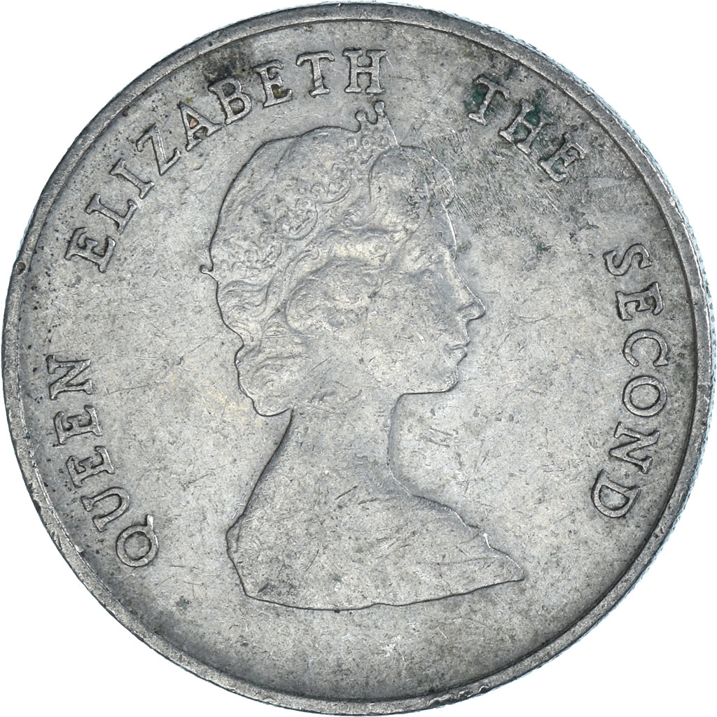 Monnaie, Etats des caraibes orientales, 25 Cents, 1981