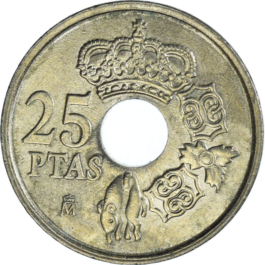 Munten, Spanje, 25 Pesetas, 2000