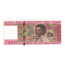 Banknote, Madagascar, 25,000 Francs = 5000 Ariary, Undated (1998), KM:82