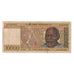 Banknote, Madagascar, 10,000 Francs = 2000 Ariary, KM:79b, VF(20-25)