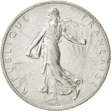 FRANCE, Semeuse, 2 Francs, 1920, Paris, KM #845.1, MS(60-62), Silver, 27, 9.98