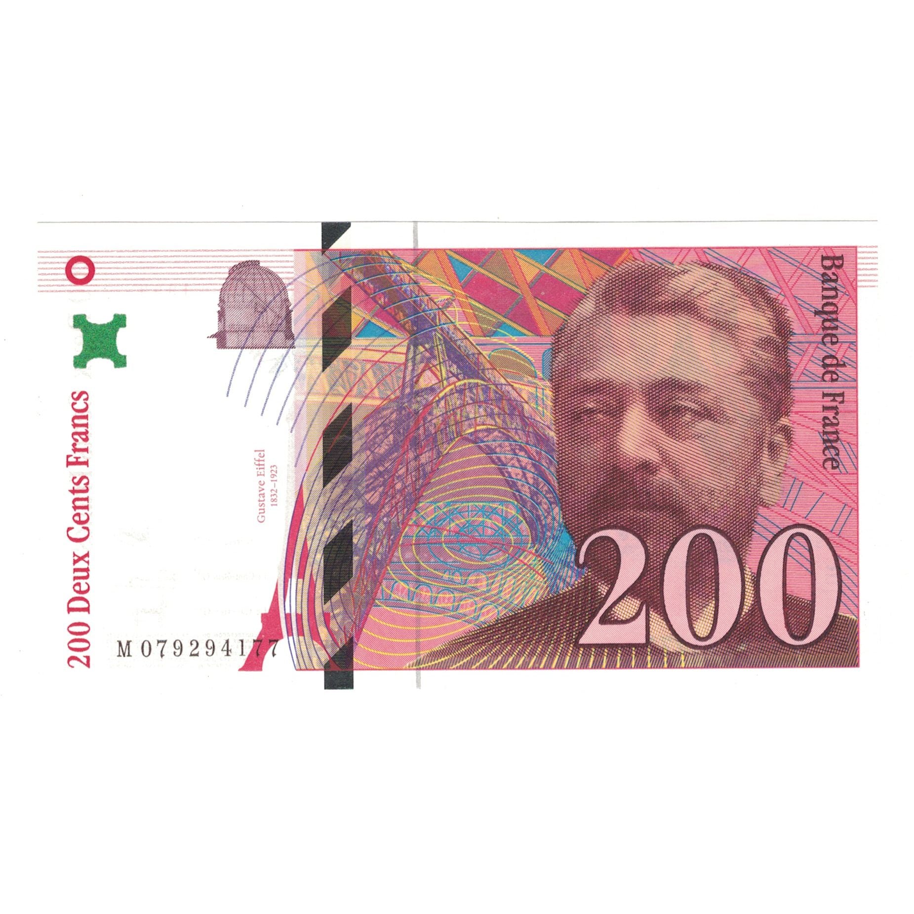 France, 200 Francs, Eiffel, 1999, M079294177, UNC(65-70), Fayette:75.5, KM:159c