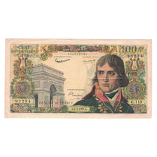 França, 100 Nouveaux Francs, Bonaparte, 1961, C.113, EF(40-45), Fayette:59.10