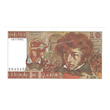 França, 10 Francs, Berlioz, 1974, P.306, UNC(65-70), Fayette:63.25, KM:150c