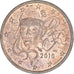 Moneda, Francia, 2 Euro Cent, 2010