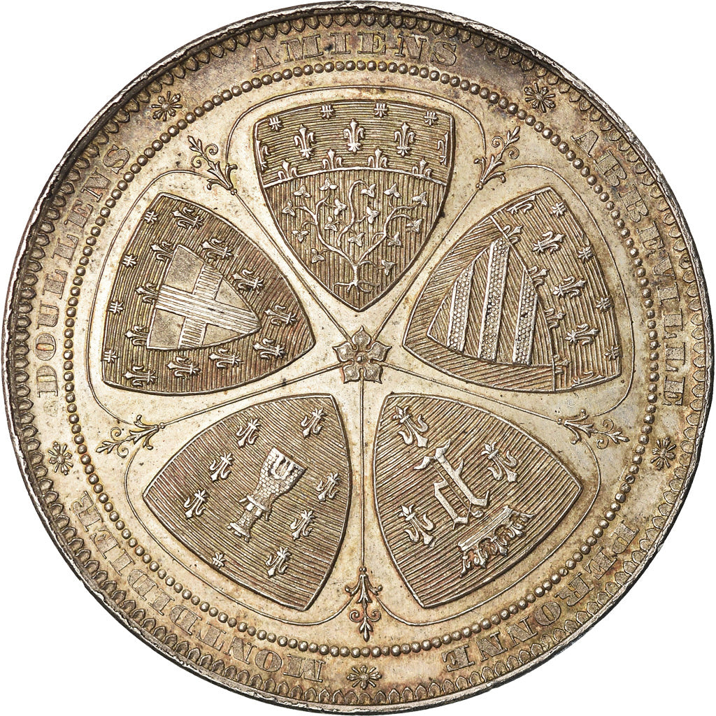 France, Medal, Société Industrielle d'Amiens, Business & industry, 1861