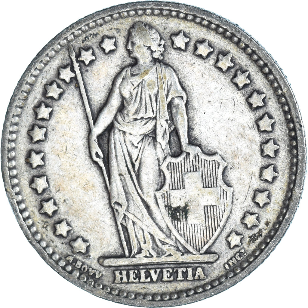 Coin, Switzerland, Franc, 1936