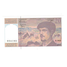 Francja, 20 Francs, Debussy, 1997, O.062, UNC(65-70), Fayette:66TER.2A62