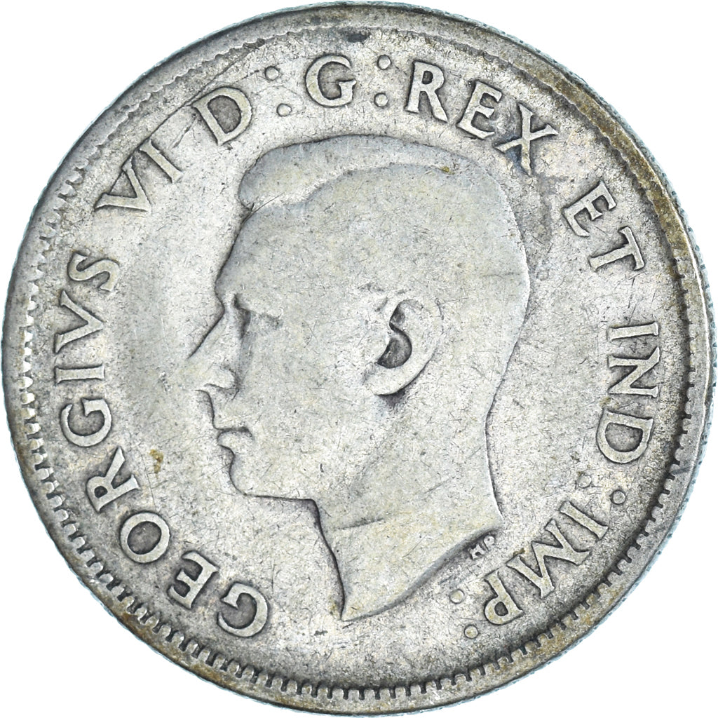 Coin, Canada, 25 Cents, 1937