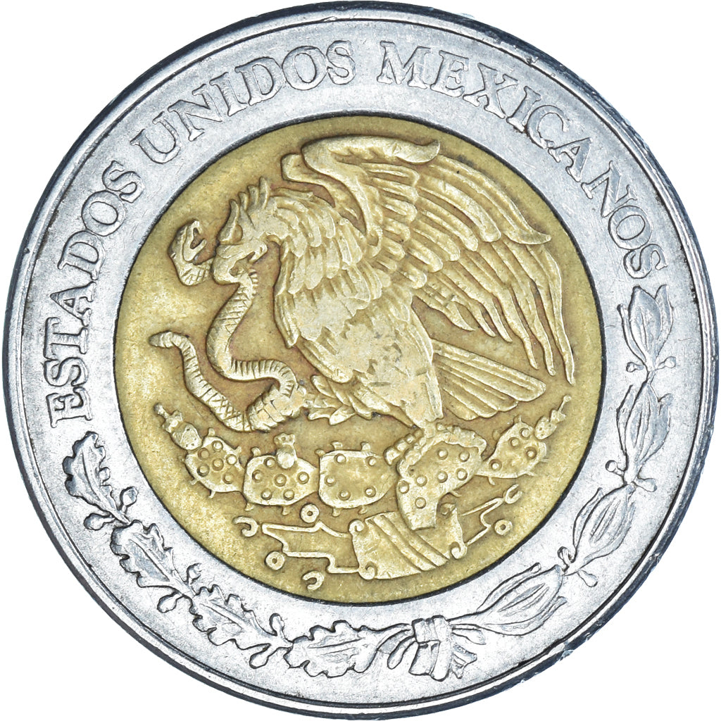 Moneda, México, 5 Pesos, 1997