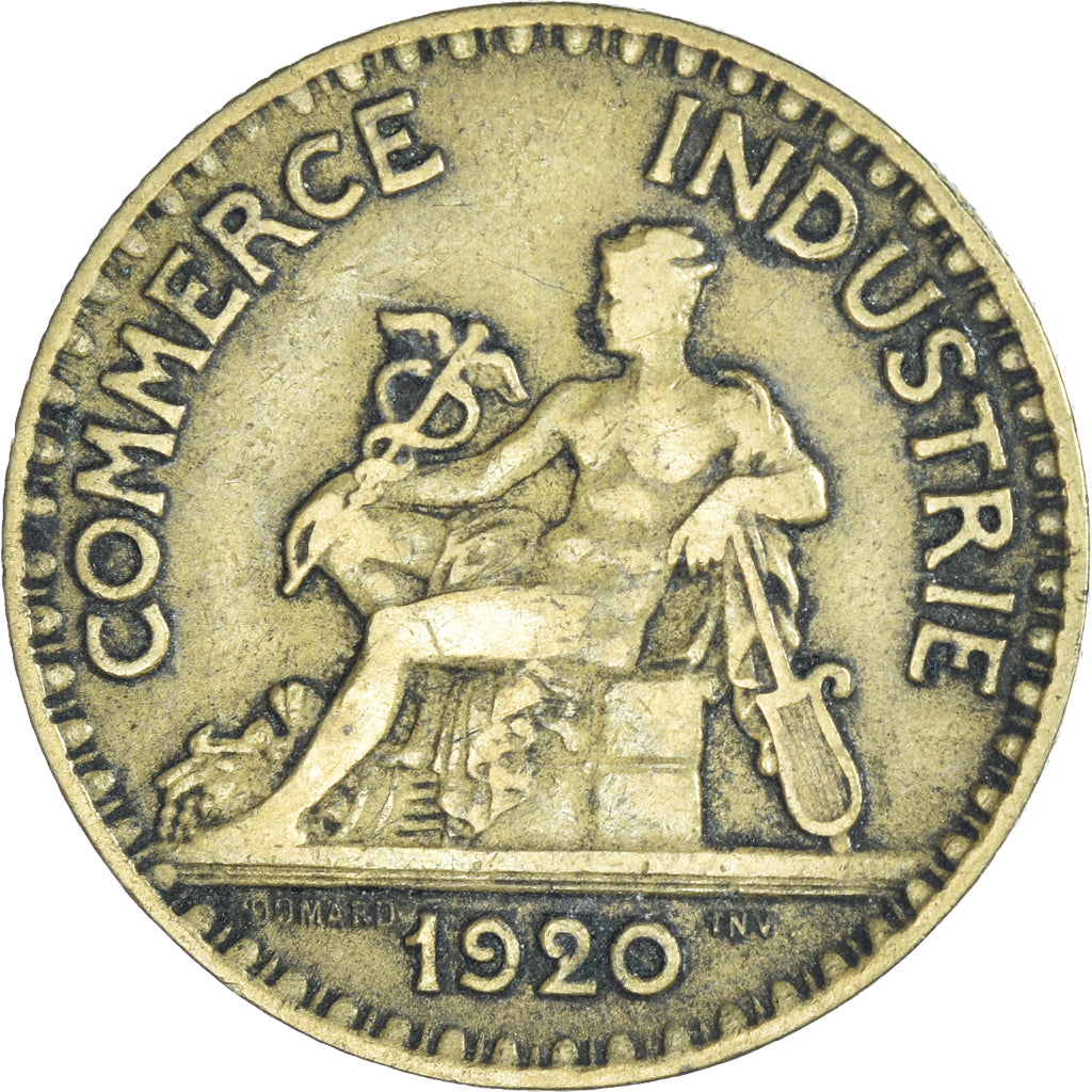 Moeda, França, 2 Francs, 1920