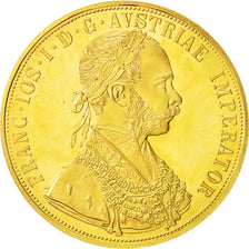 Autriche, François Joseph, 4 Ducats 1915, refrappe, KM 2276