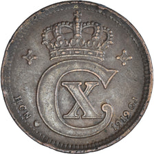 Coin, Denmark, 5 Öre, 1919, EF(40-45), Bronze