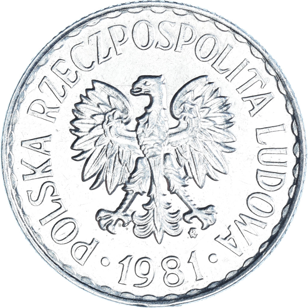 Coin, Poland, Zloty, 1981