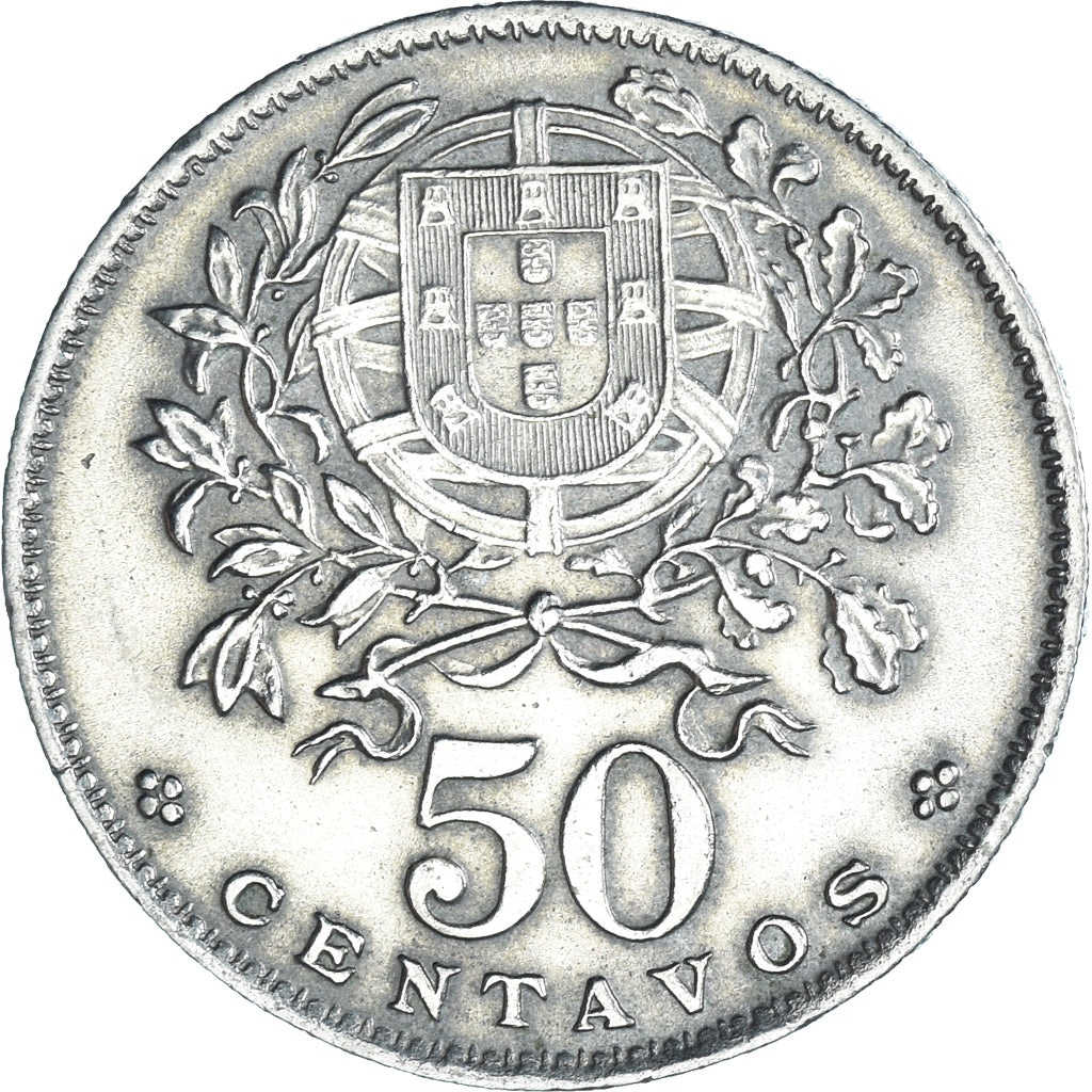 Münze, Portugal, 50 Centavos, 1961