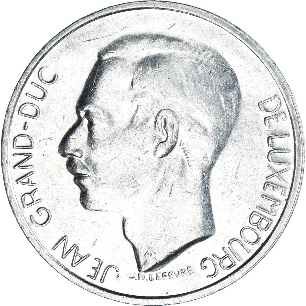 Moneda, Luxemburgo, 10 Francs, 1978