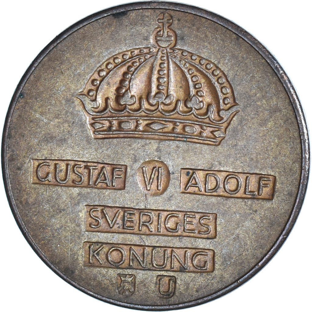 Moneda, Suecia, 2 Öre, 1963