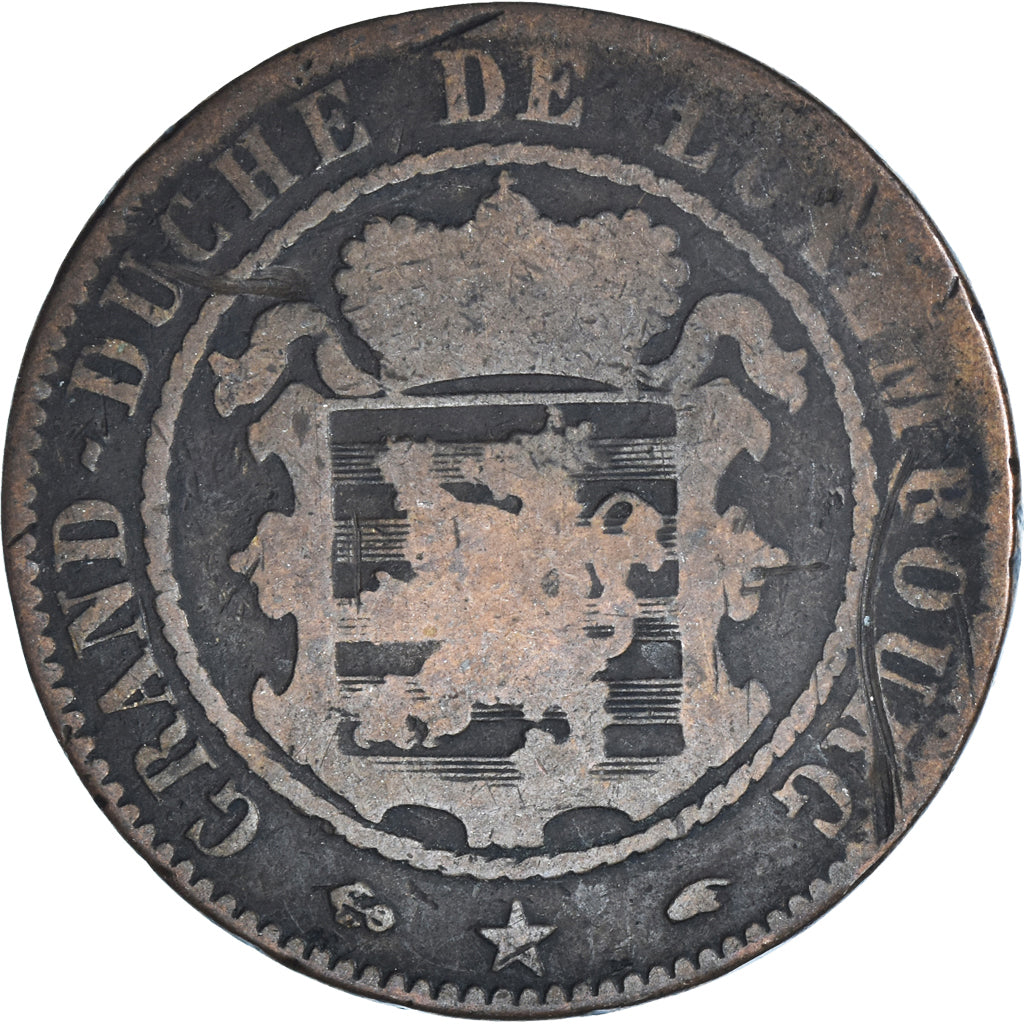 Münze, Luxemburg, 10 Centimes, Undated