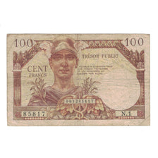 France, 100 Francs, 1947 Trésor Français, 1947, C.1, TB, Fayette:VF34.1