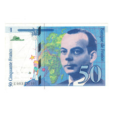France, 50 Francs, St Exupéry, 1992, E 0032311001, AU(55-58), Fayette:72.1b
