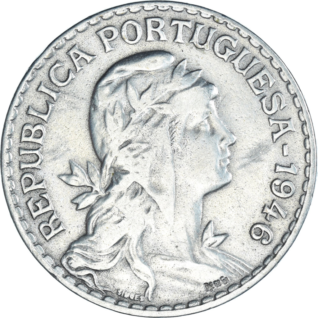 Coin, Portugal, Escudo, 1946