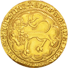 AQUITAINE, Edouard III, Refrappe du léopard d'or