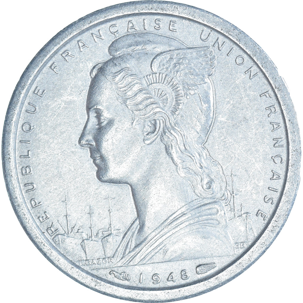 Coin, Cameroon, Franc, 1948