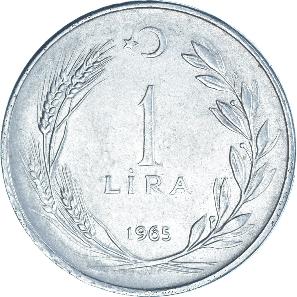 Coin, Turkey, Lira, 1965