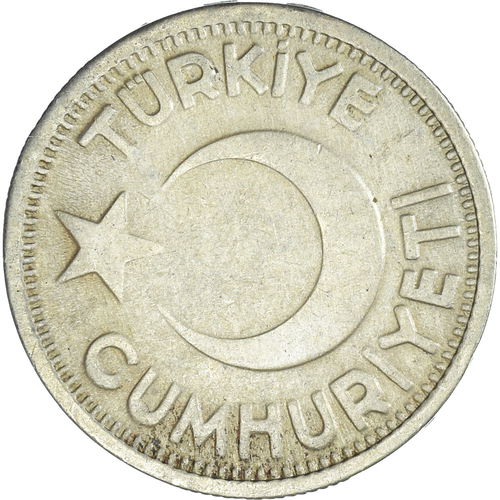 Moeda, Turquia, 25 Kurus, 1945