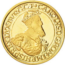 Coin, Belgium, 50 Ecu, 1987, MS(63), Gold, KM:167