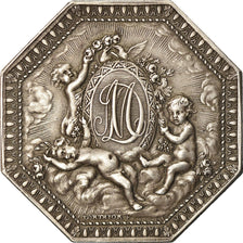 France, Jeton, Louis XV, Amour et Mariage, History, Lorthior, SUP+, Argent